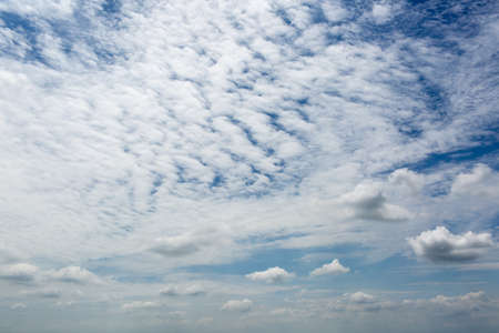 blue sky with cloud