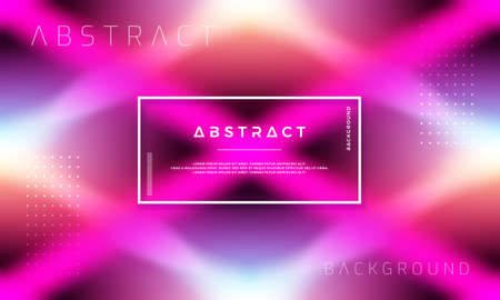 Abstract Dynamic background design with colorful gradient shapes.のイラスト素材