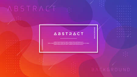 Abstract, modern, dynamic, trendy gradient background.のイラスト素材