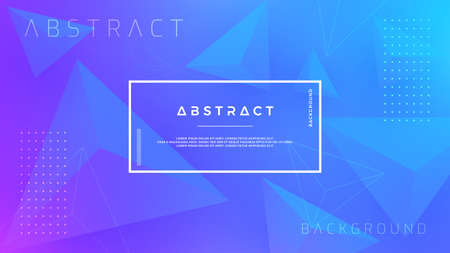 Abstract, modern, dynamic, trendy blue background for posters, banners, web pages, headers, and other.のイラスト素材