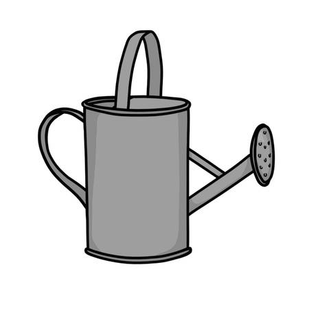 Watering Canのイラスト素材