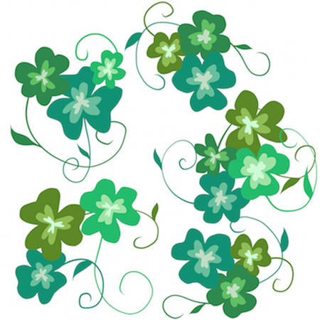 Pretty Shamrocksのイラスト素材