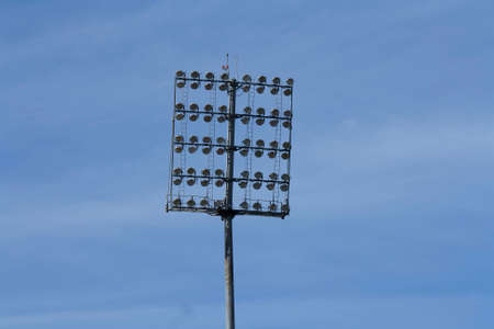 Stadium lights during day timeの写真素材