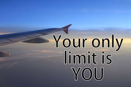 Motivation and positive messageの写真素材