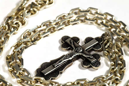 Christian symbol made by Silver.の写真素材