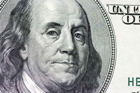 one hundred dollar close up