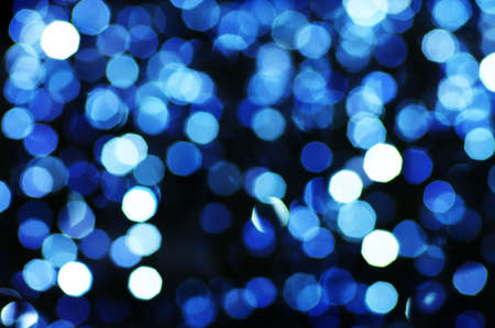 circular reflections. Blured christmas light.の写真素材