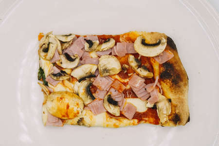 Italian style pizza to sell by the slice