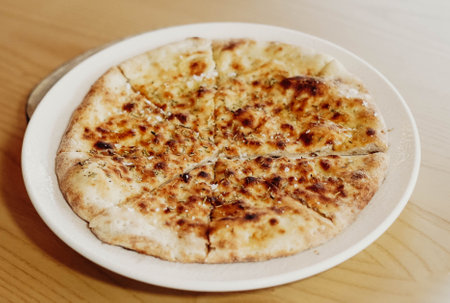 The real Neapolitan pizza with sourdough and fresh and natural ingredients