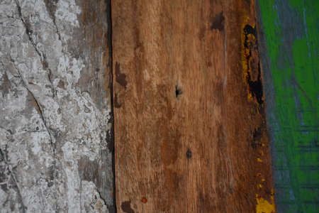 Wooden aged surface with abstract pattern for background. Painted wooden. Textureの写真素材