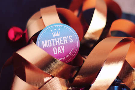 Mother's Day is celebrated to honor all mothers and express gratitude for the hardships they bear in bringing up a child.の写真素材
