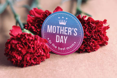 Mother's Day falls on different days depending on the countries where it is celebrated. It is held on the second Sunday of May in many countriesの写真素材