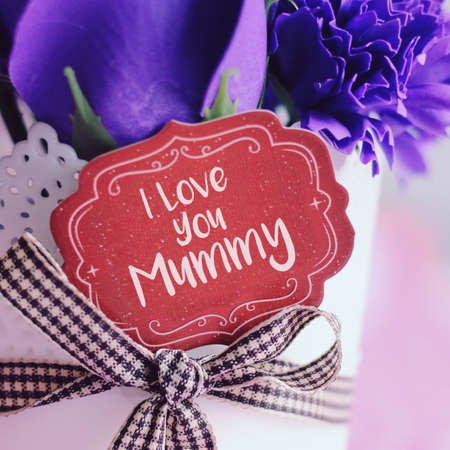 Mother's Day falls on different days depending on the countries where it is celebrated. It is held on the second Sunday of May in many countries.の写真素材