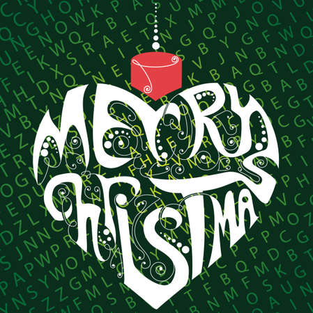 bright christmas treeのイラスト素材