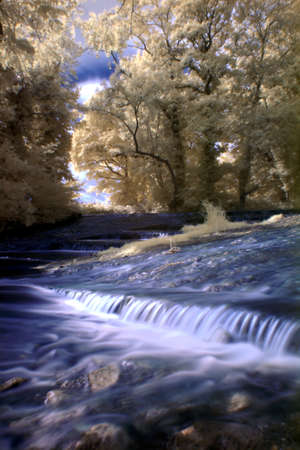 Infrared weirの写真素材