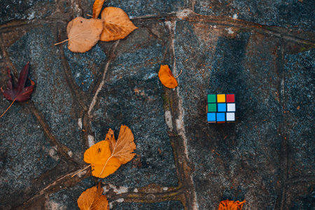 ITALY, MILAN JANUARY 29, 2024: Rubiks Cube was invented in 1974 by Hungarian sculptor and professor...