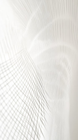abstract white background with some smooth lines in it (shallow DOF)の素材