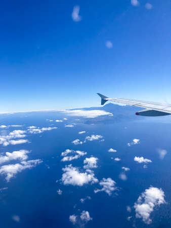Landing in Tenerife, Canary Islands, Spain.の写真素材