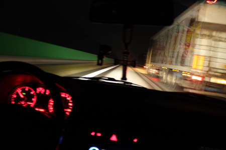 Drunk driving experienceの写真素材