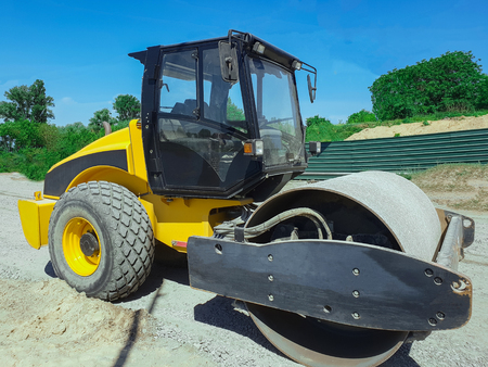 operating construction equipment, working machineryの写真素材