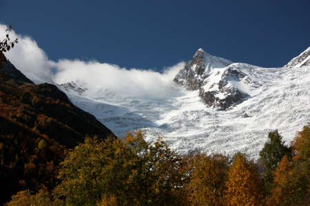 Different colors of autumn in the mountains of the Caucasusの写真素材