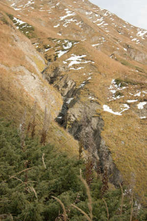 Photo of beautiful mountain scenery, the Caucasus, Russiaの写真素材