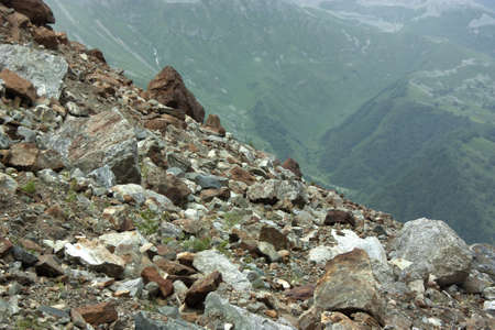 Photo of beautiful mountain scenery, the Caucasus, Russiaの写真素材