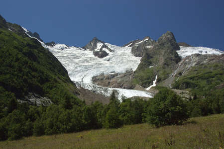 Photo of beautiful mountain scenery, the Caucasus, Russiaの写真素材