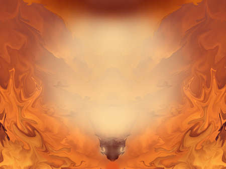 Abstract colorful background, flowing lines and colors