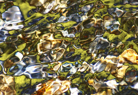 Abstract background of shining gold and silver tonesの写真素材