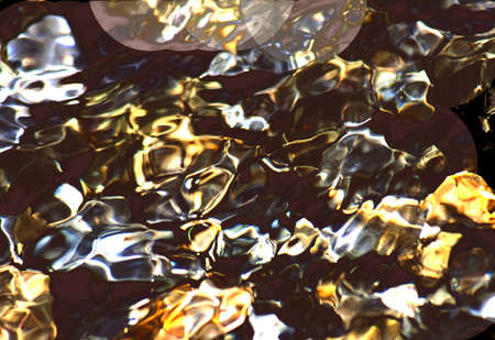 Abstract background of shining gold and silver tones