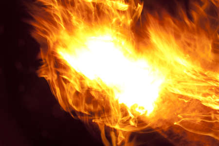 Fire and flamesの写真素材
