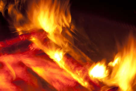 Fire and flamesの写真素材