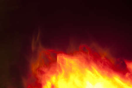 Fire and flamesの写真素材