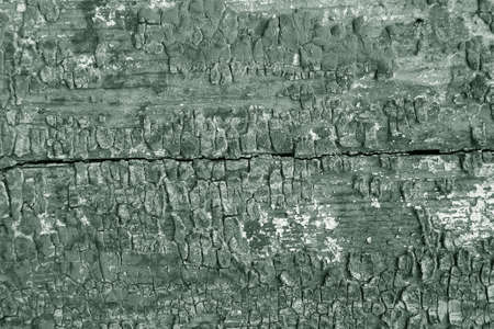 Old paint on a wooden surfaceの写真素材