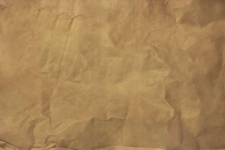 Crumpled paper texture surface light colorの写真素材