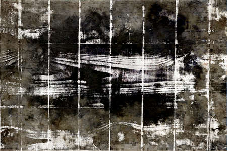 Abstract black grunge background texture with wood pattern, old black and white gray backgroundの写真素材