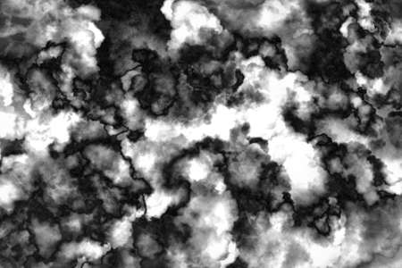 Black and white background marble wall textureの写真素材