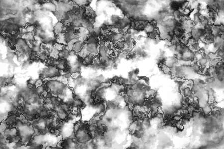 Black and white background marble wall textureの写真素材