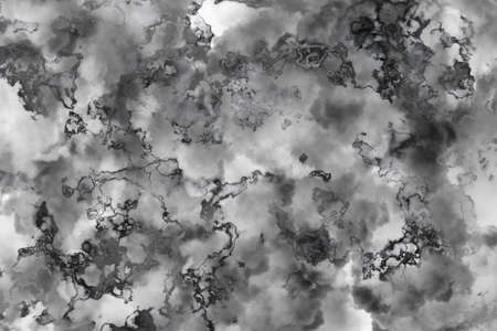 Black and white background marble wall textureの写真素材