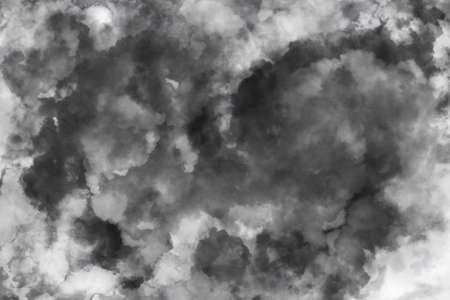 Black and white grunge background, like drawing clouds and marble wallの写真素材