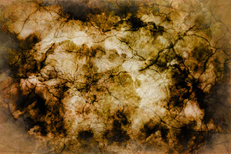 Abstract grunge background design with clouds and lines の写真素材