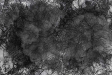 Black and white grunge background, like drawing clouds and marble wallの写真素材