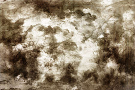 Abstract grunge background design with clouds and lines の写真素材