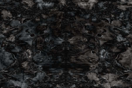 Marble black and white texture の写真素材