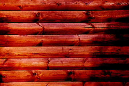 Red wood texture backgroundの写真素材