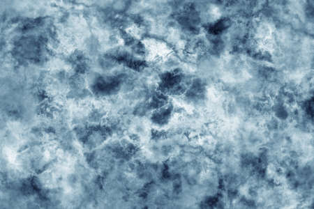 Blue marble texture stone wall background for design の写真素材