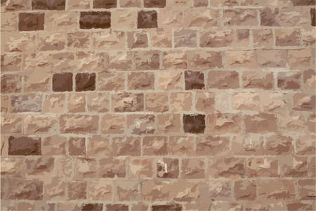 stone blocks wall, texture background  のイラスト素材