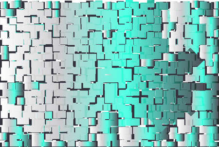 Abstract geometric shapes chaotic, background. Vector illustrationのイラスト素材