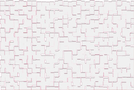 Abstract geometric shapes chaotic, background. Vector illustrationのイラスト素材